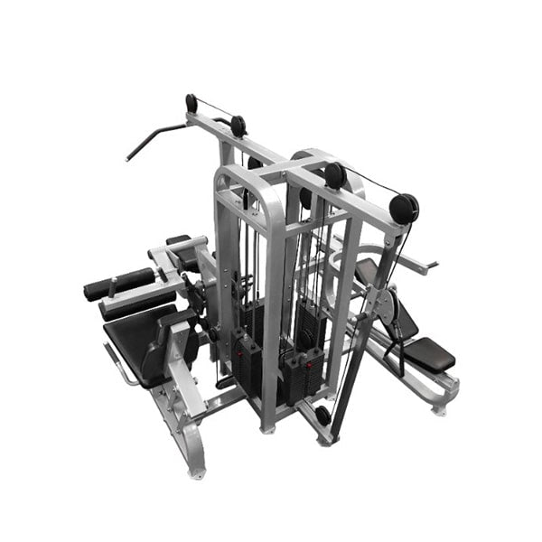 Muscle D Fitness The Compact – 4 Stack Multi Gym MDM-4SC Top View