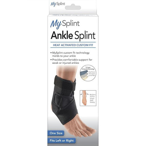 MySplint Custom Fit Ankle Brace Package