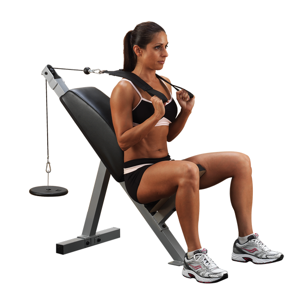 Body Solid Powerline Ab Crunch, Tricep Bench