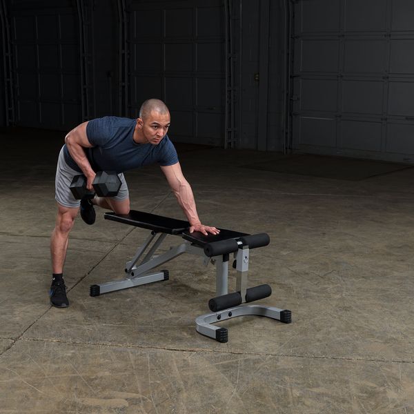 Body Solid Plowerline Flat Incline/Decline Utility Bench, PFID130x