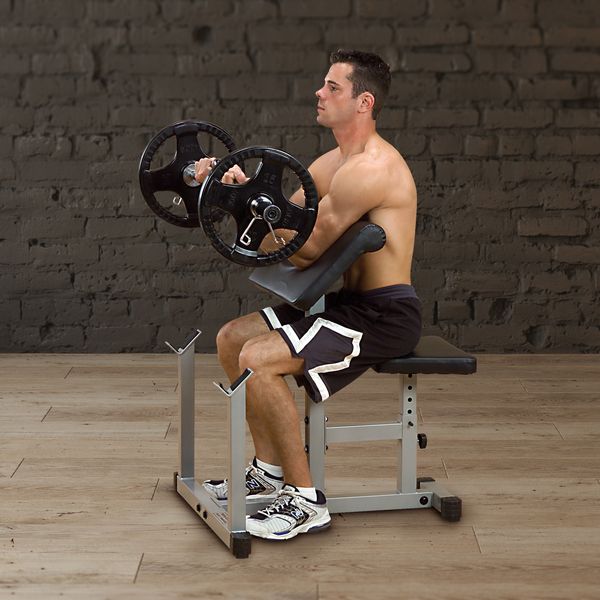 Body Solid Powerline Preacher Curl Bench — Recovery For Athletes