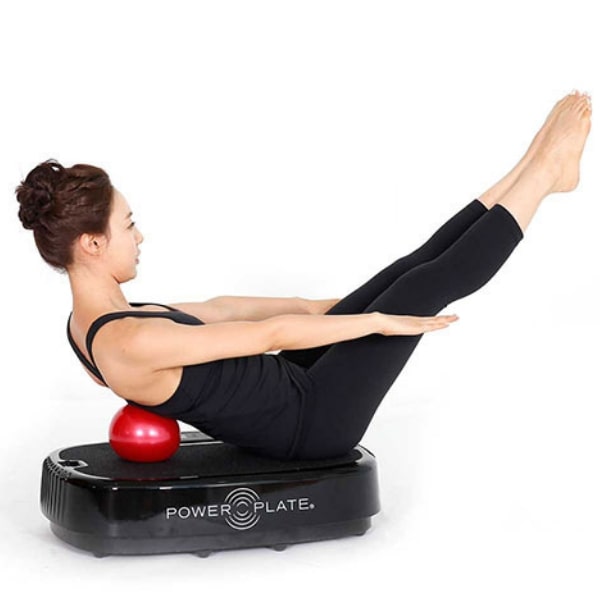 Power Plate Personal Vibration Platform with female user