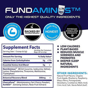 PureClean Performance PureClean FUNDAMINOS™ Supplement Facts