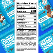 Quantum Energy Squares Caffe Mocha Almond Chip Nutrition Facts