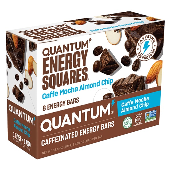 Quantum Energy Squares Caffe Mocha Almond Chip Single
