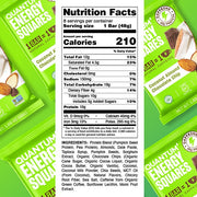 Quantum Energy Squares Coconut Almond Chocolate Chip Nutrition Facts