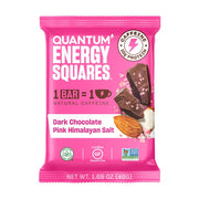 Quantum Energy Squares Dark Chocolate Pink Himalayan Salt Single