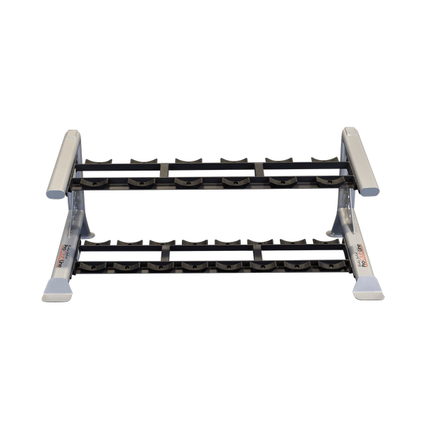 Body Solid Pro Club Line SDKR 2 Tier Saddle Dumbell Rack