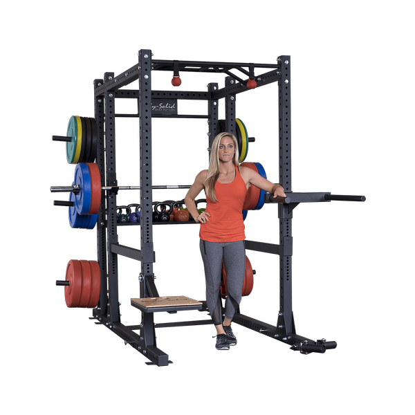 Body Solid Pro Club Line Power Rack SPR1000 and Extension Package