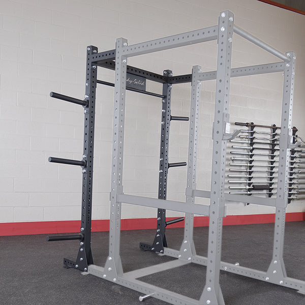 Body Solid Pro Club Line Power Rack Base Rack/Liftoffs/Premium Safeties