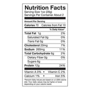 Think Jerky 100% Grass-Fed Beef Jerky - Classic Nutrition Facts