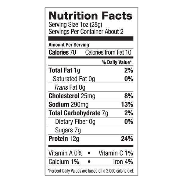 Think Jerky 100% Grass-Fed Beef Jerky - Sesame Teriyaki Nutrition Facts