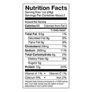 Think Jerky Free-Range-Turkey Jerky - Sriracha Honey - Nutrition Facts