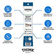 Think Jerky Original 100% Grass-Fed Beef Stick Dietary Details