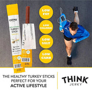 Think Jerky Original 100% Natural Turkey Stick Lifestyle
