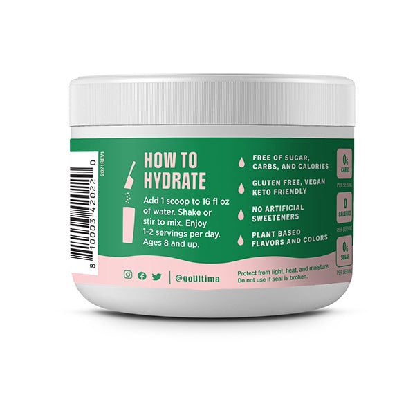 Ultima Replenisher - 30 Serving Tub Watermelon Side