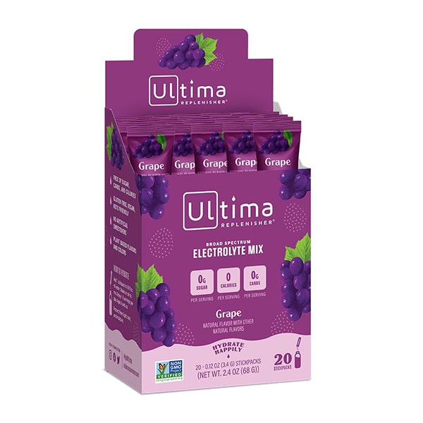 Ultima Replenisher 20 Count Grape Front