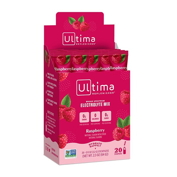 Ultima Replenisher 20 Count Raspberry Front