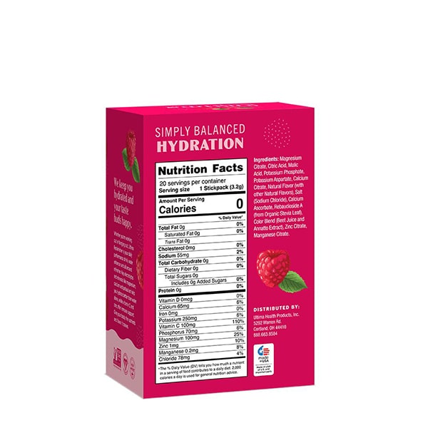 Ultima Replenisher 20 Count Raspberry Rear