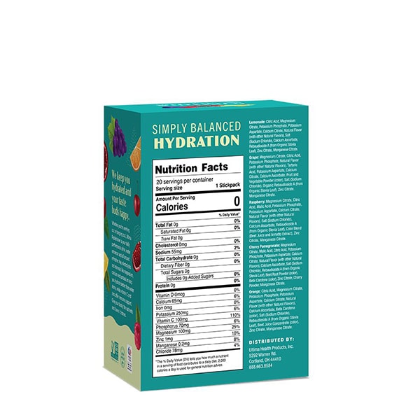 Ultima Replenisher 20 Count Variety Pack Rear