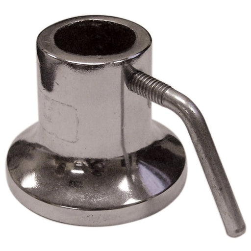 York Barbell 1 Chrome Outer Barbell Collar Front View