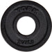 York Barbell 2 Cast Iron Olympic Weight Plates 2.5 lbs