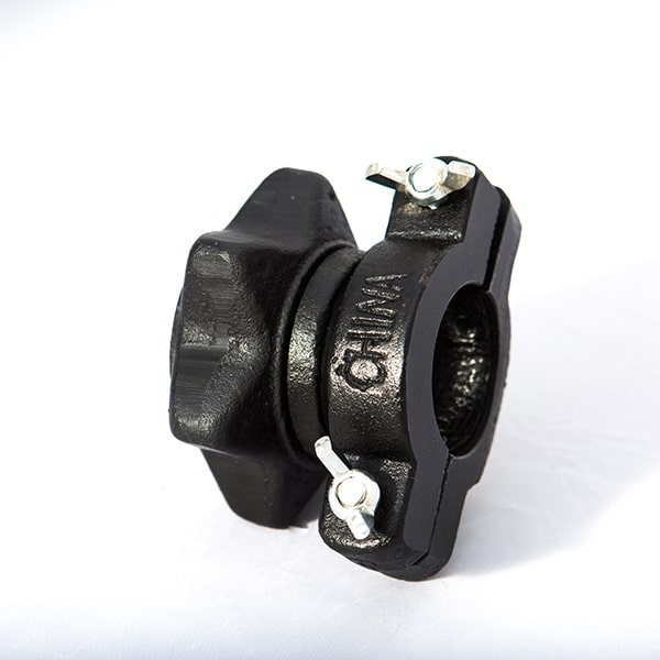 York Barbell 2 Olympic Spin-Lock Collars (Pair) Side View