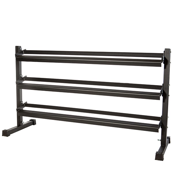 York Barbell 3 Tier Dumbbell Stand 3D View