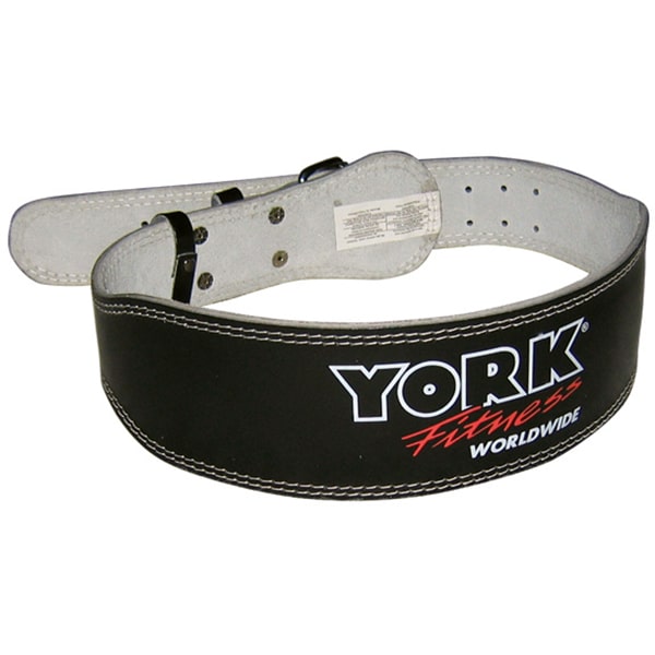York Barbell 4 Padded Weight Lifting Belt 3D View