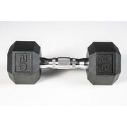 York Barbell 5-50lb Premium PVC Hex Dumbbell Setl 20 lbs