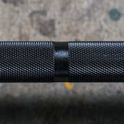 York Barbell 6' International Black Oxide Bar Grip