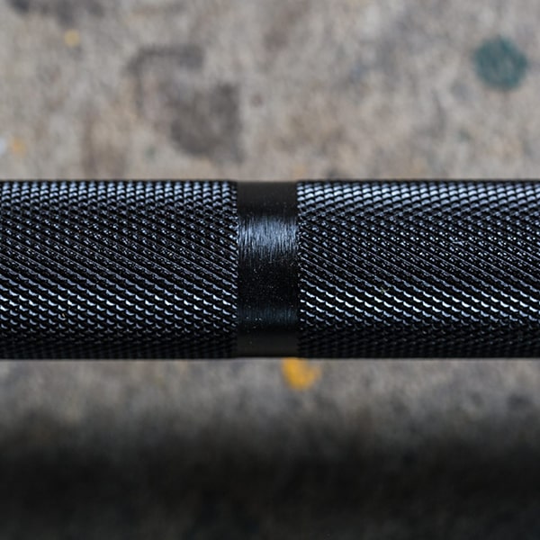 York Barbell 6' International Black Oxide Bar Grip