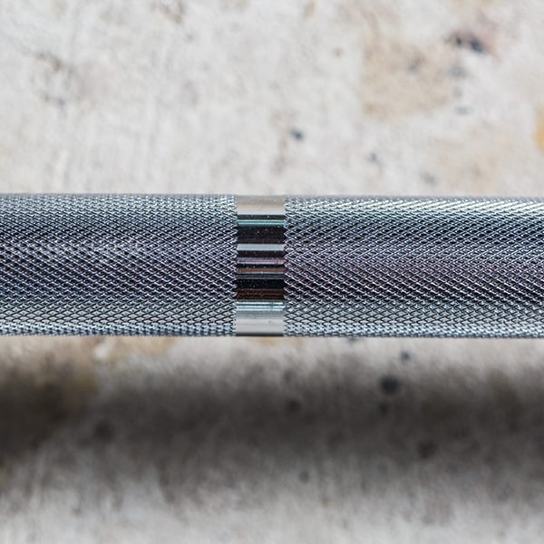 York Barbell 7' International Chrome Olympic Bar – 30mm Grip