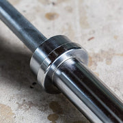 York Barbell 7' USA Power Weight Bar Top View