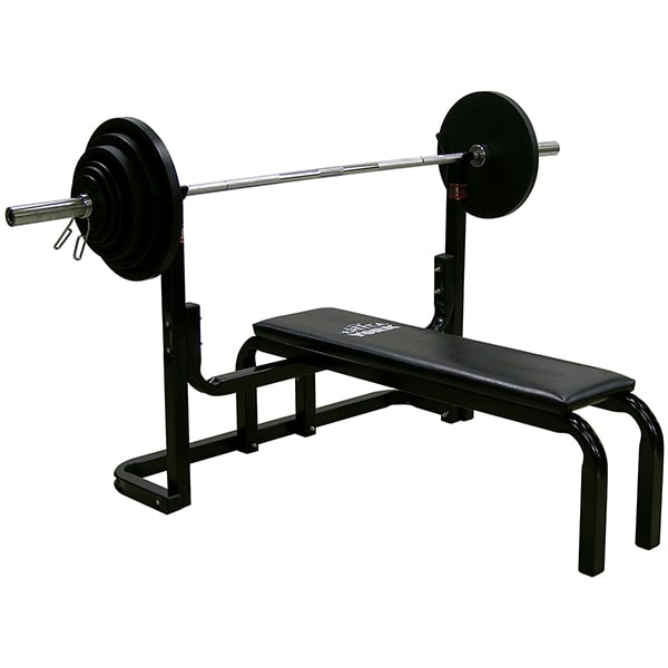 York Barbell 9201 Power Lifting Bench Press 3D View
