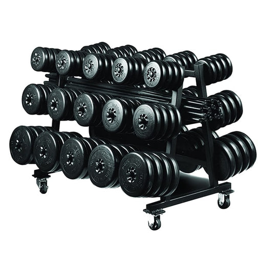 York Barbell Aerobic Weight Plate Set Club Pack 3D View