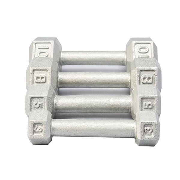 York Barbell Cast Iron Hex Dumbbell Group
