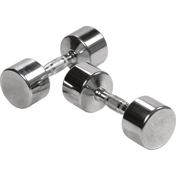 7 lb York Barbell Chrome Dumbbell