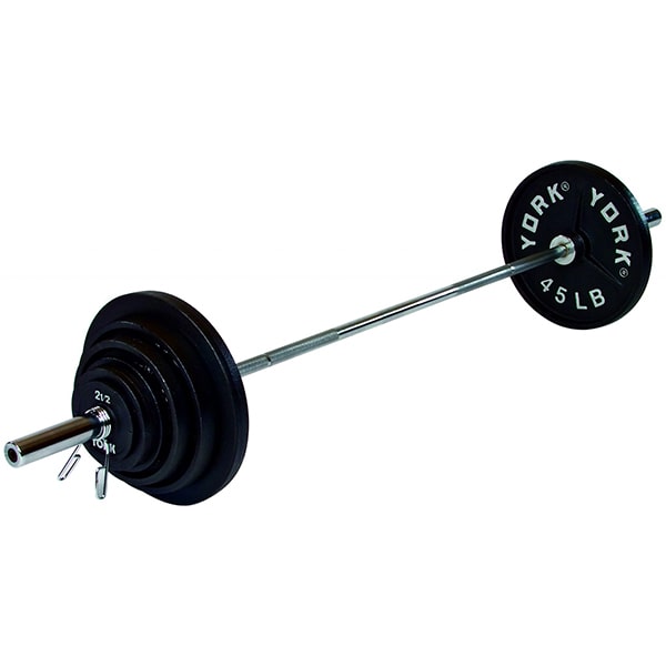 York Barbell Deep Dish Olympic Weight Plate Set 3D View