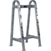 York Barbell ETS Fixed Straight And Curl Barbell Rack Empty