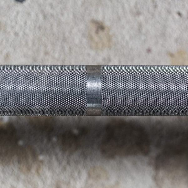 York Barbell Elite Olympic Stainless Steel Training Bar Grip