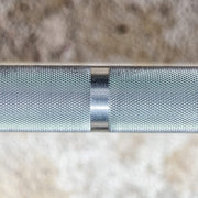 York Barbell Elite Olympic Stainless Steel Weight Bar Grip