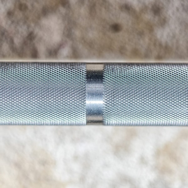 York Barbell Elite Olympic Stainless Steel Weight Bar Grip