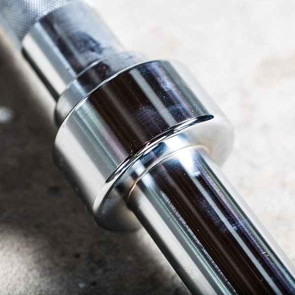 York Barbell Extreme 2” Grip Olympic Weight Bar Top View