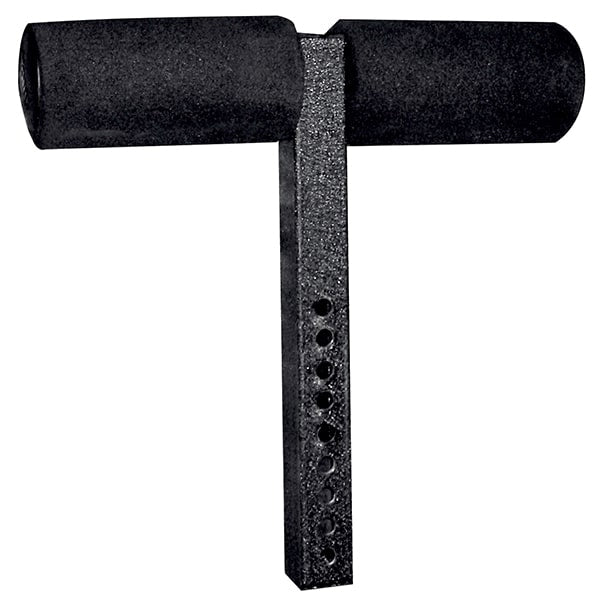 York Barbell FTS Leg Hold-Down Bench Attachment Front View