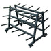 York Barbell Mobile Aerobic Set Rack 3D View