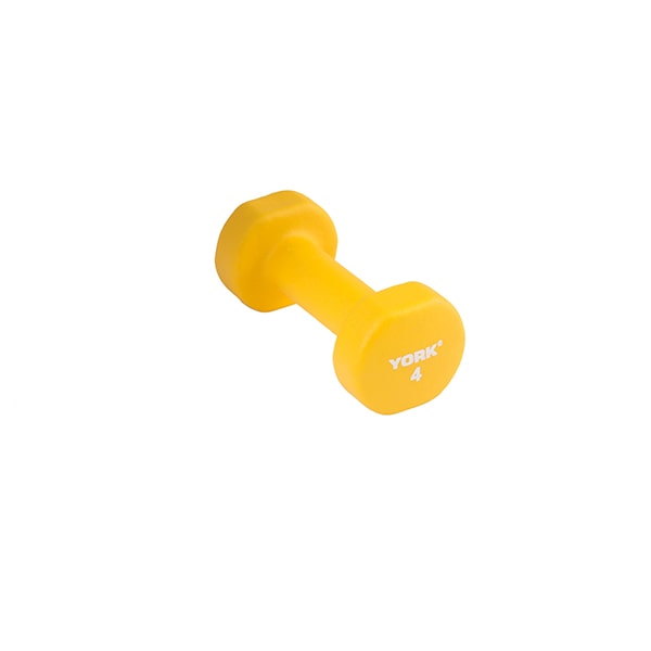 York Barbell Neoprene Fitbell (Multi-Color) 4 lbs