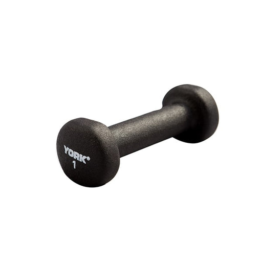York Barbell Neoprene Hexagon Fitbell 1 lbs