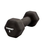 York Barbell Neoprene Hexagon Fitbell 8 lbs