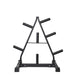 York Barbell Olympic A-Frame 2 Weight Plate Tree Front View